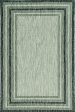 3' X 5' Grey Polypropylene Area Rug