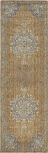2' X 3' Coffee Vintage Wool Accent Rug