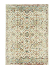 3' X 5' Ivory Floral Vines Area Rug
