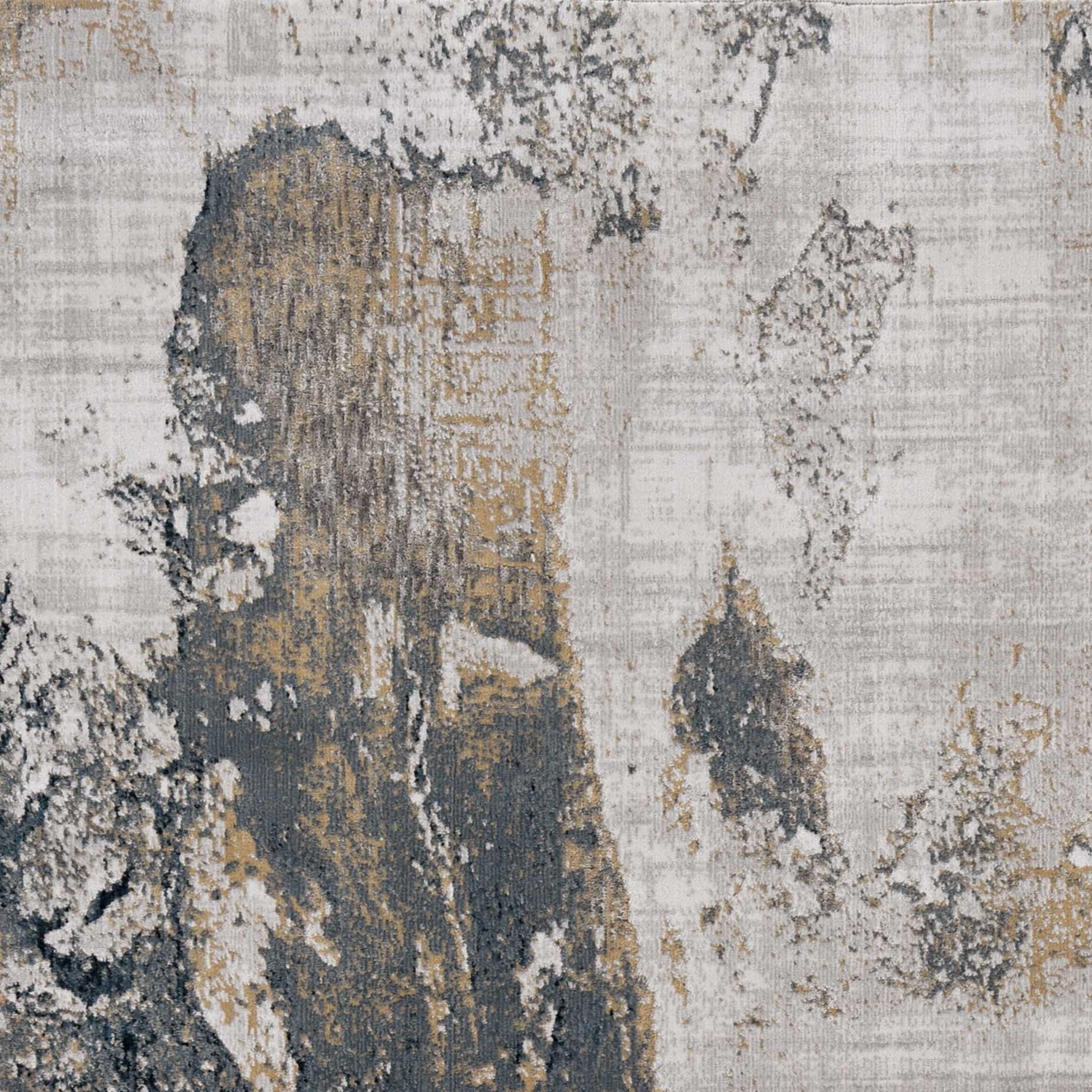 2' X 3' 藍色聚酯地毯