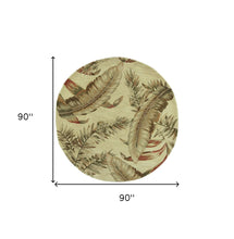 63 X 99 Ivory  Wool Rug