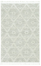 12'X15' Ivory Beige Machine Woven Geometric With Fringe Indoor Area Rug