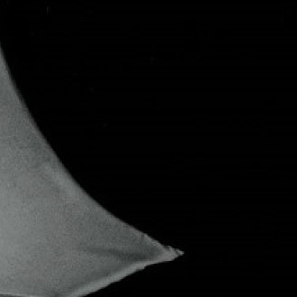 Cuenco negro azabache sin plomo de 6 cristales soplados a boca fabricados en Europa