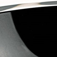 Cuenco negro azabache sin plomo de 6 cristales soplados a boca fabricados en Europa