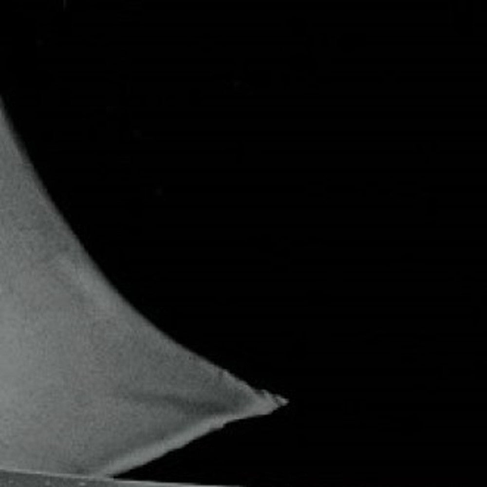 Cuenco negro azabache sin plomo de 6 cristales soplados a boca fabricados en Europa