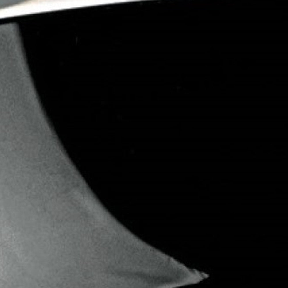 Cuenco negro azabache sin plomo de 6 cristales soplados a boca fabricados en Europa