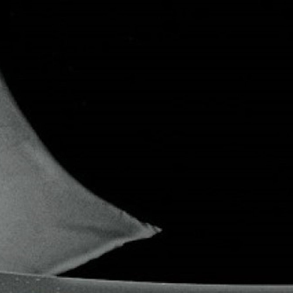 Cuenco negro azabache sin plomo de 6 cristales soplados a boca fabricados en Europa