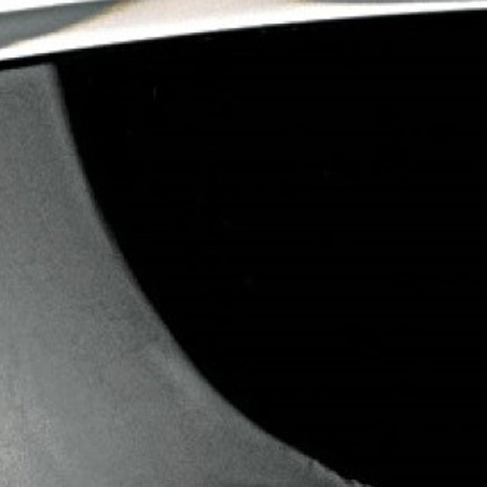 Cuenco negro azabache sin plomo de 6 cristales soplados a boca fabricados en Europa