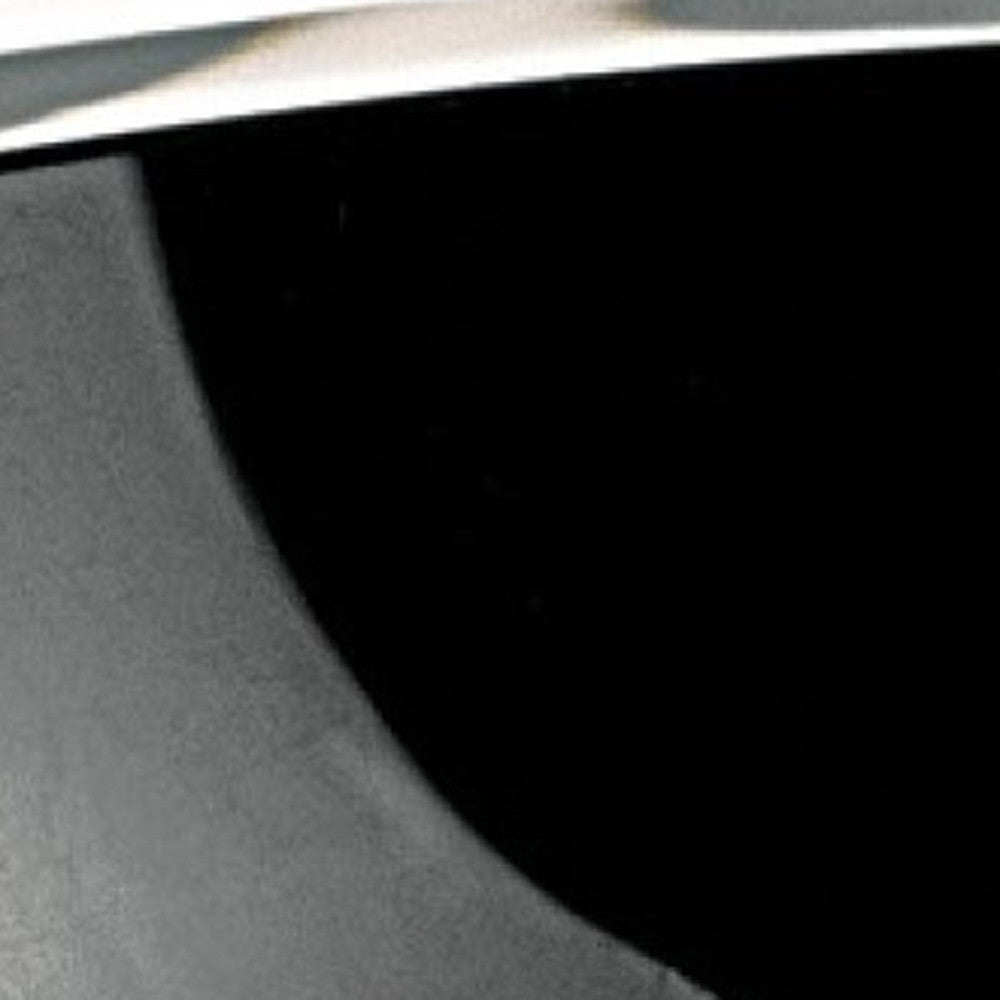 Cuenco negro azabache sin plomo de 6 cristales soplados a boca fabricados en Europa