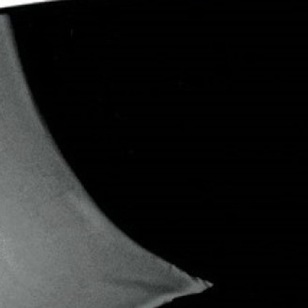 Cuenco negro azabache sin plomo de 6 cristales soplados a boca fabricados en Europa