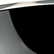 Cuenco negro azabache sin plomo de 6 cristales soplados a boca fabricados en Europa