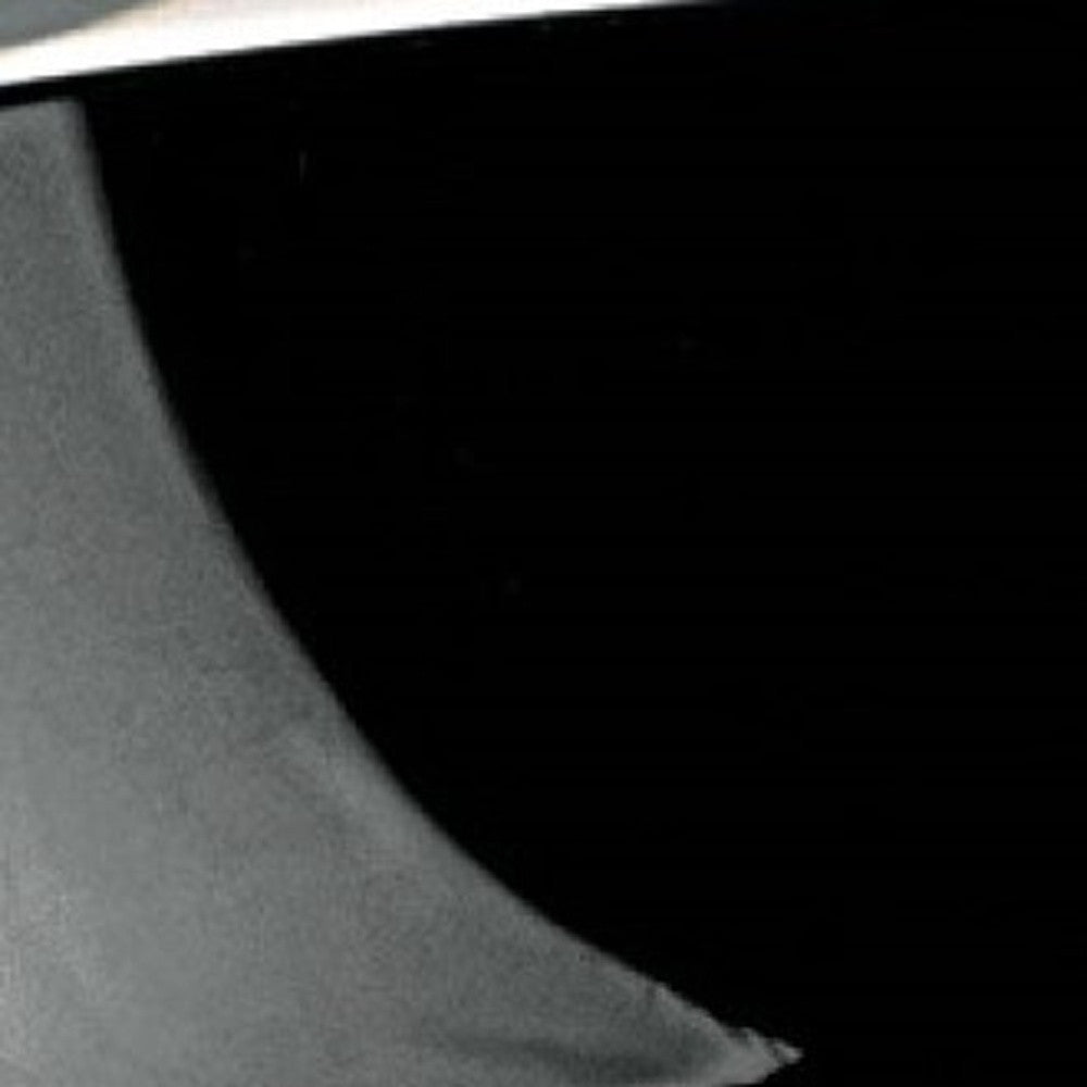 Cuenco negro azabache sin plomo de 6 cristales soplados a boca fabricados en Europa