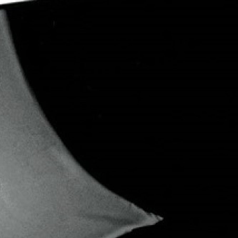 Cuenco negro azabache sin plomo de 6 cristales soplados a boca fabricados en Europa