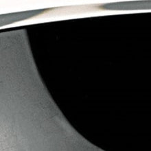 Cuenco negro azabache sin plomo de 6 cristales soplados a boca fabricados en Europa