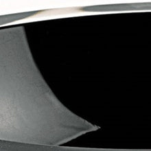 Cuenco negro azabache sin plomo de 6 cristales soplados a boca fabricados en Europa