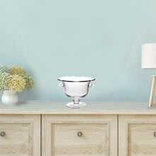 11 Mouth Blown Crystal European Made Trophy Centerpiece  Fruit Or Punch Bowl