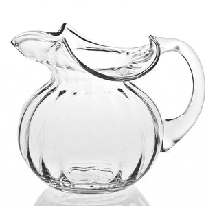 Mouth Blown Glass Pitcher  42 Oz