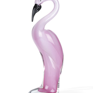 13 Mouth Blown Pink Flamingo Art Glass