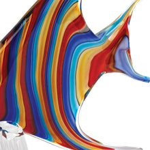 8 Mouth Blown Rainbow Tropical Fish Art Glass