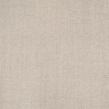 Solid Wood Curved Beige Upholstered Bench