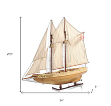 Bluenose Model In Light Brwon Finish