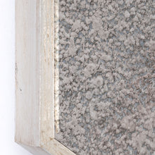 Espejo de pared Chevron con marco de madera natural