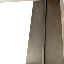 Caja de espejo de madera de champán