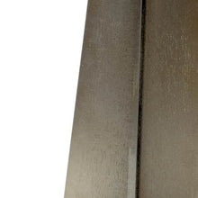 Caja de espejo de madera de champán