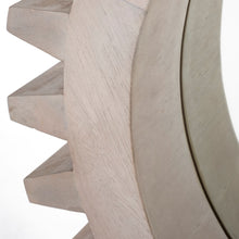 26 英寸圓形白色木框壁鏡