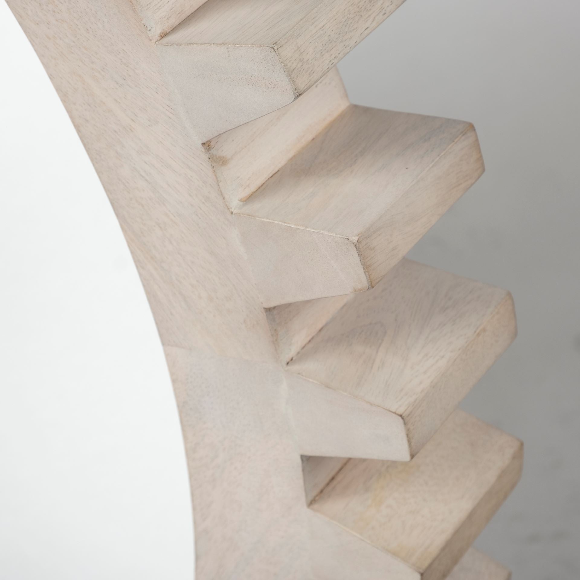 Espejo de pared redondo con marco de madera blanca de 35.5"