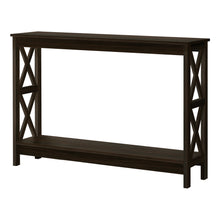 Rectangular Espresso Hall Console Accent Table