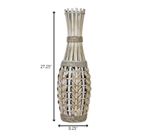 27 Weaving Bamboo Vase