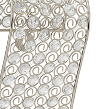 Gold And Faux Crystal  Swirling Wall Sconce