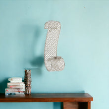 Gold And Faux Crystal  Swirling Wall Sconce