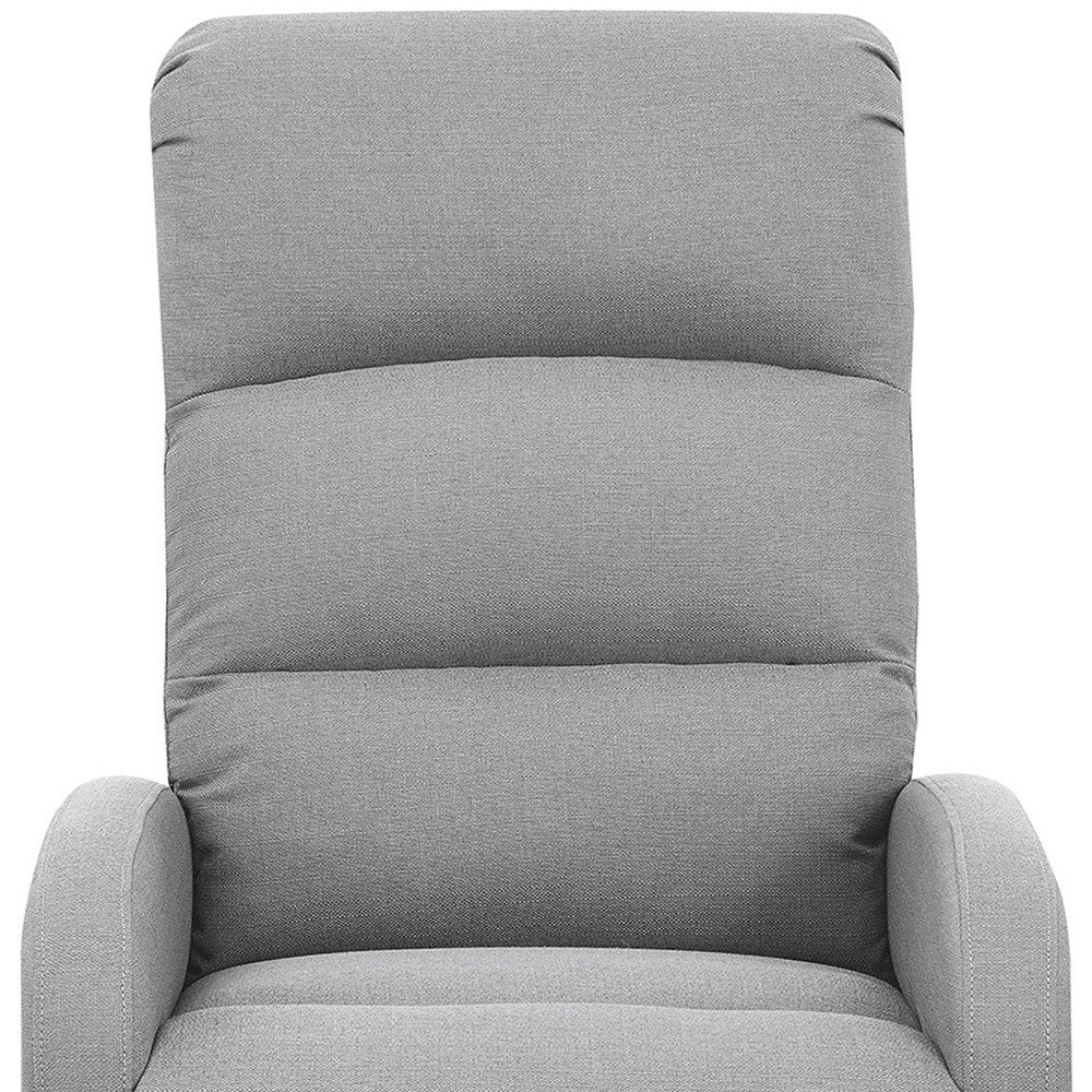 Relaxing Dawn Gray Recliner Chair