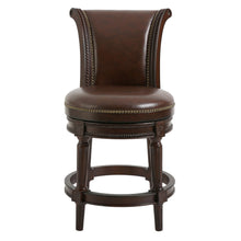 Walnut Hardwood Frame Upholstered Bar Stool 39