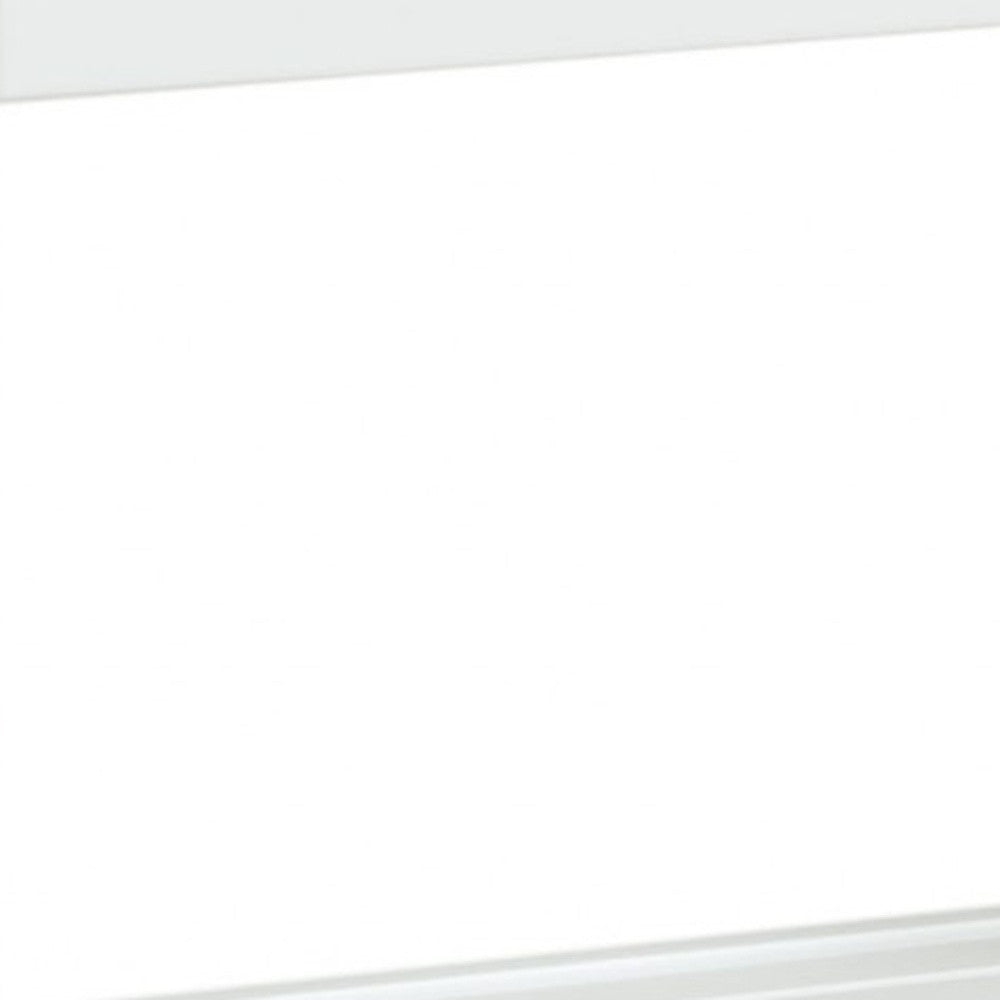 37" Bookcase With 4 Shelves In White