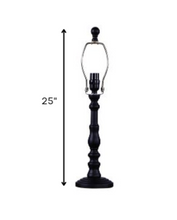 Black Classic Urn Shape Table Lamp Base