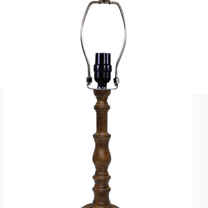 25" Brown Standard Table Lamp