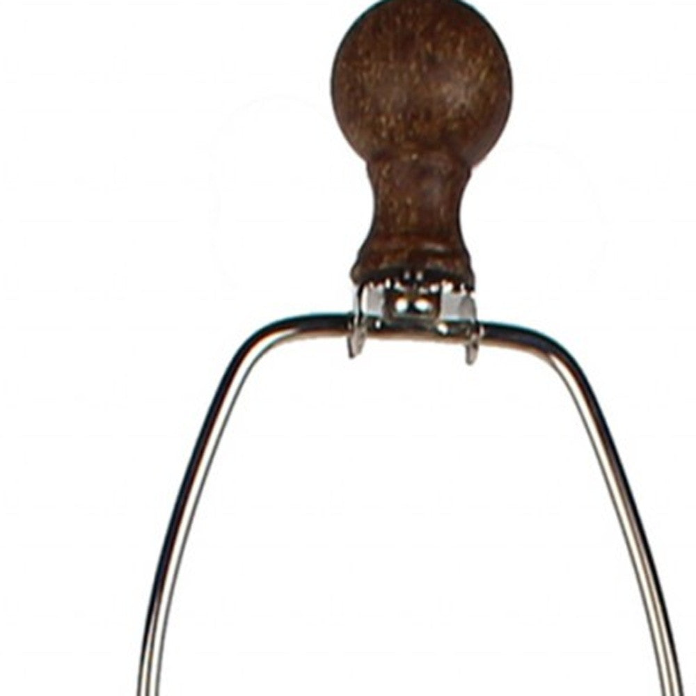 Dark Brown Standard Table Lamp 27"