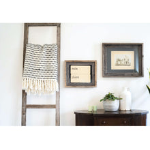 Rustic Cinder Picture Frame With Plexiglass Holder - 16 x 20