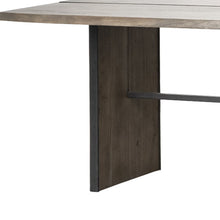 Brown Solid Wood Top And Base Dining Table - 84 x 38