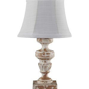 Distressed Old World Accent Lamp
