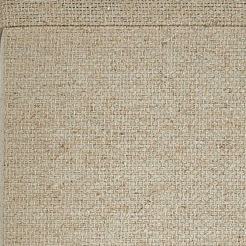 Classic Black Accent Lamp With Neutral Shade