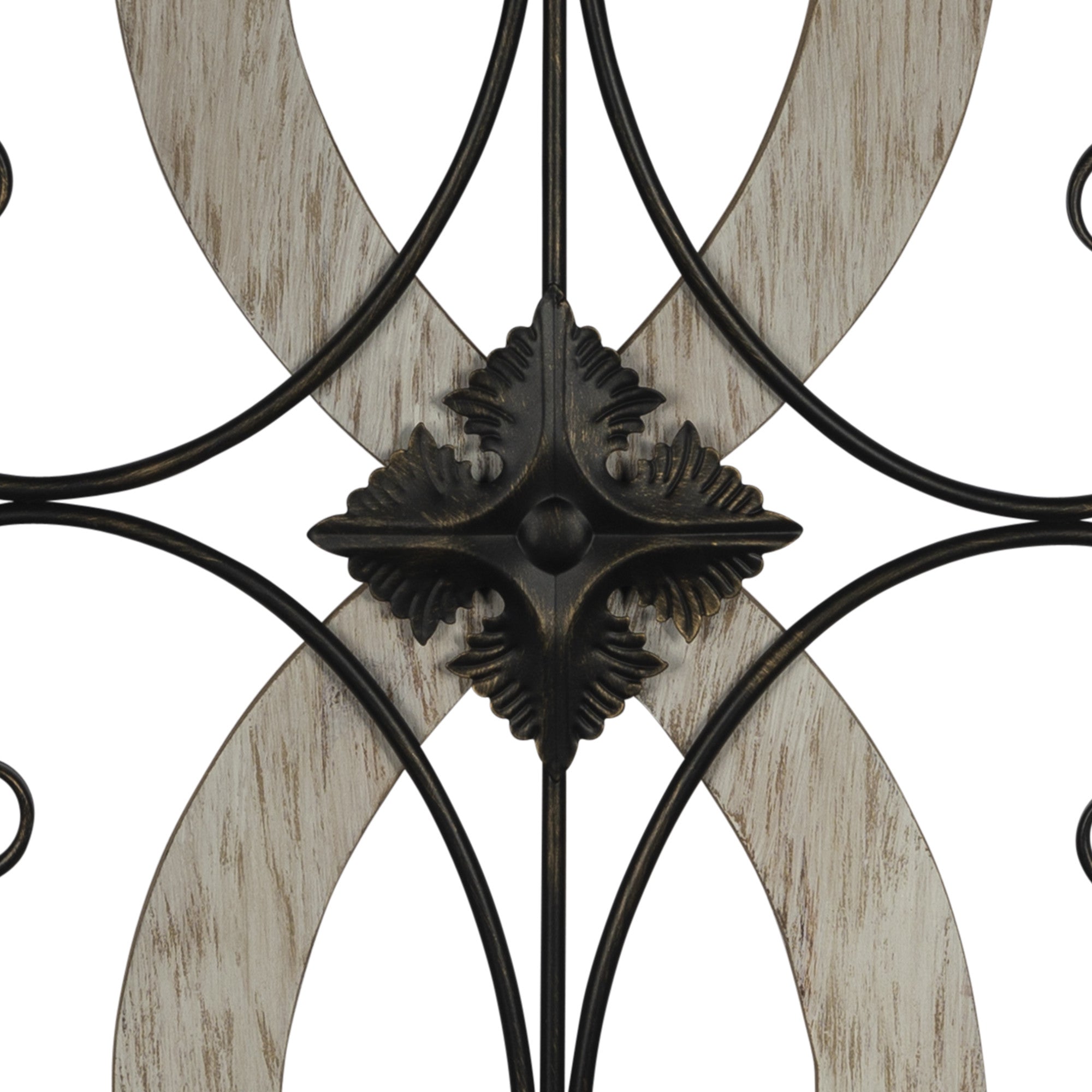 Fleur-De-Lis Spiral Wall Decor