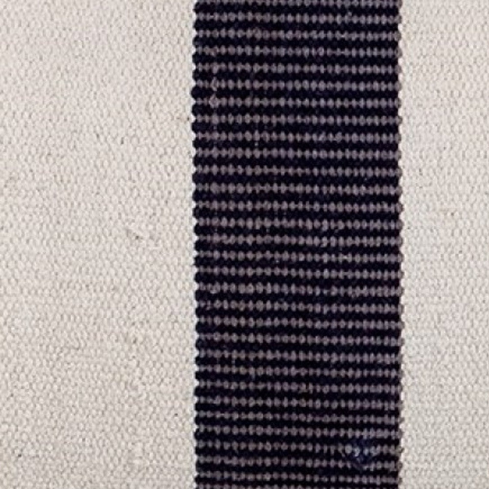 Aztec Gray Navy And Beige Pouf