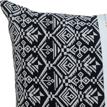 Black And White Modern Throw Pillow