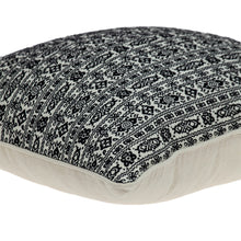 Black And White Vintage Design Throw Pillow