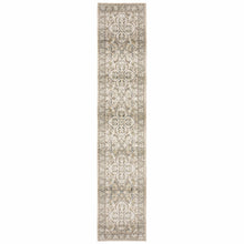 2'X3' Beige And Ivory Medallion Area Rug