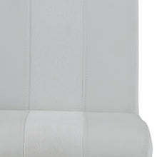 Juego De 4 Taburetes De Bar Bicolores Blancos Con Base De Metal Plateado